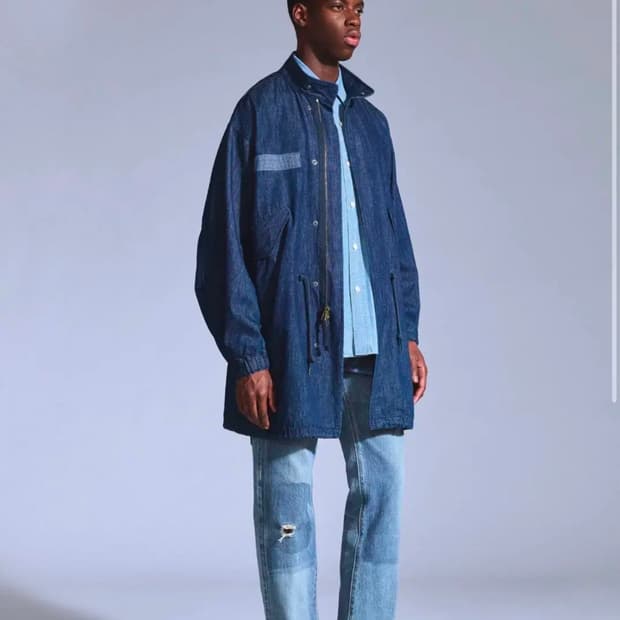 [L] 리바이스 블루탭 피쉬테일 파카