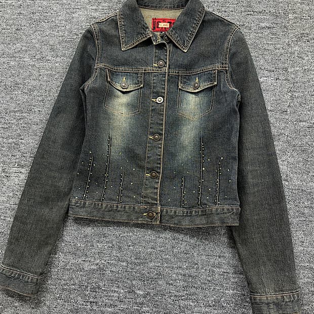 빈티지 데님자켓 S 