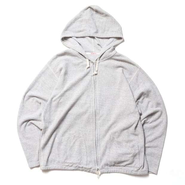 캠틴션샤인Kaptain Sunshine Stripe Hood Zip up