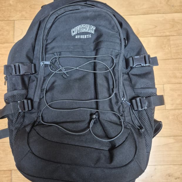 커버낫 블랙 백팩
