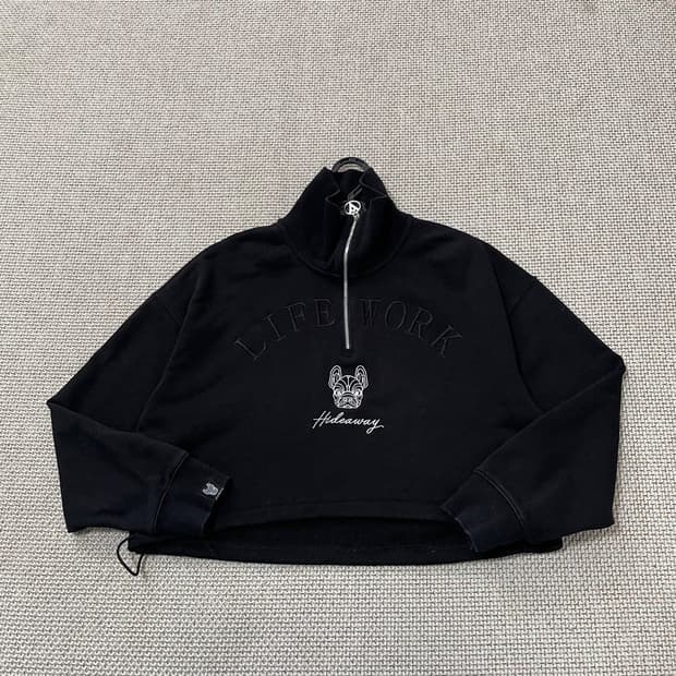 라이프워크  반집업 여성 맨투맨 6507