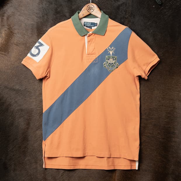 [100] 00s 폴로 랄프로렌 사선배색 카라티 두산폴로 MT-1311 