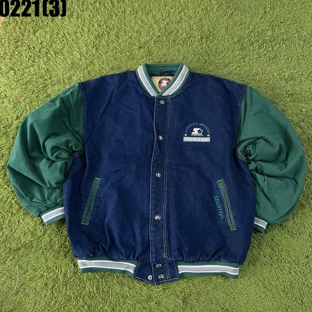 스타터 90s 올드스쿨 스타디움 자켓
