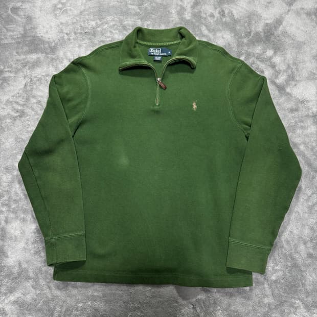 폴로랄프로렌 하프집업 니트 M