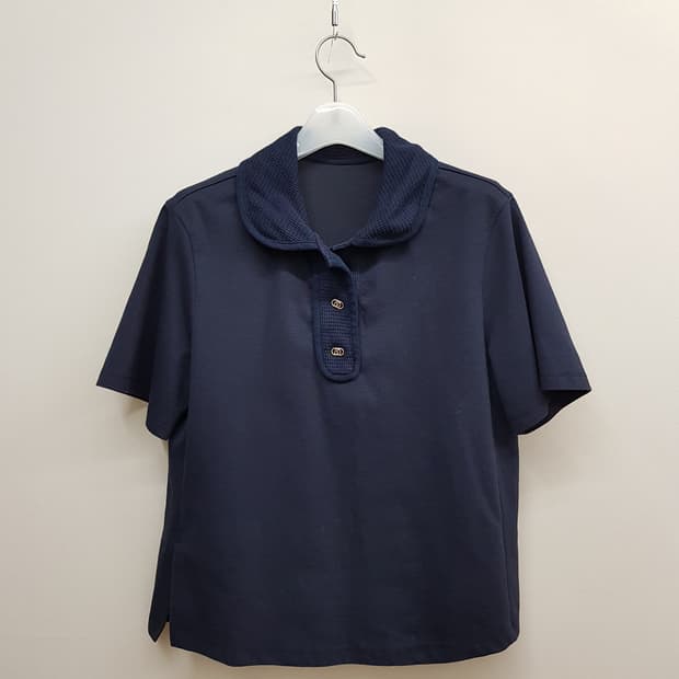 한섬 SJSJ 2022 카라 반팔 티셔츠  F사이즈