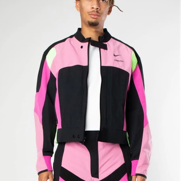 나이키 엠부쉬 모터사이클 자켓M