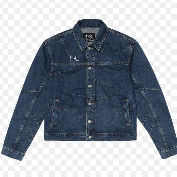 TC Pin Denim Jacket 떠그클럽 청자켓 새상품