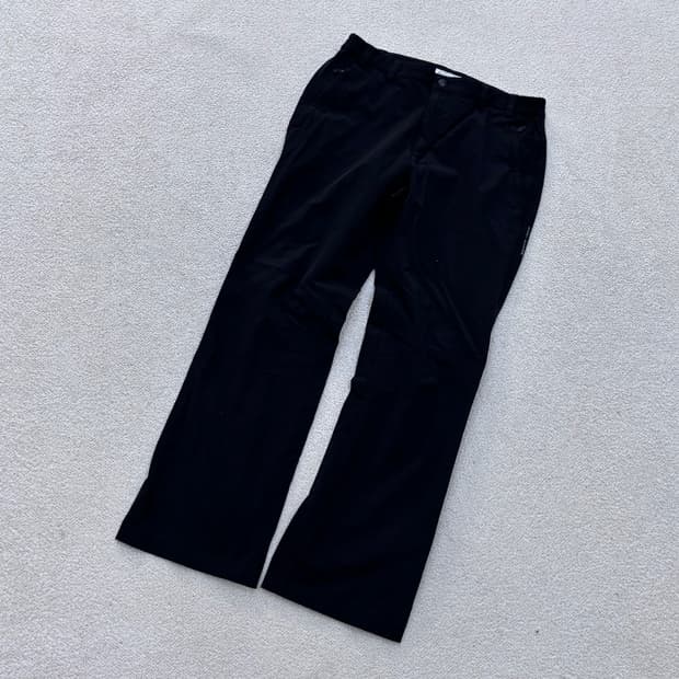 70(M) 콜롬비아 티타늄 블랙 밴딩 치노 팬츠 0602E
