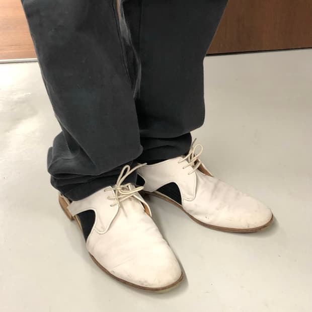 Jil sander 화이트 더비 8