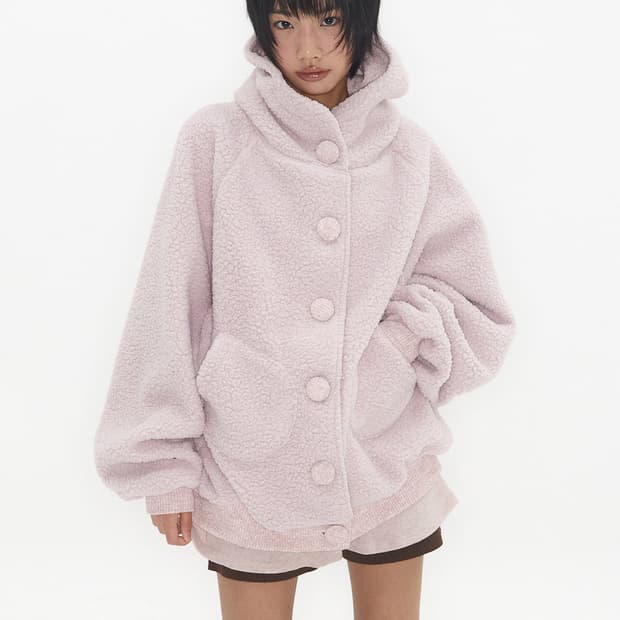 Expired Girl jacket misty pink
