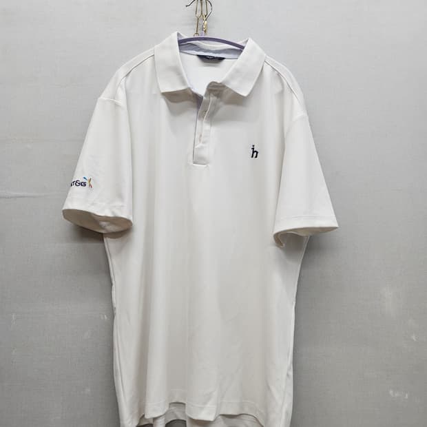 헤지스 골프 로고자수 반팔카라 105(XL)