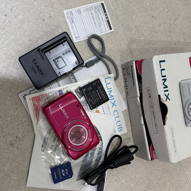 신품급)DMC-S2 파나소닉 빈티지 디카 카메라 (DMC-S1 후속)