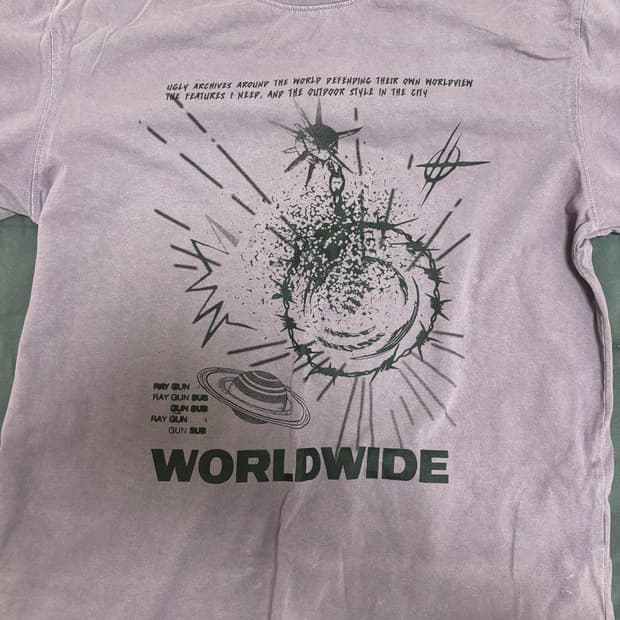 에잇세컨즈 반팔 퍼플 m