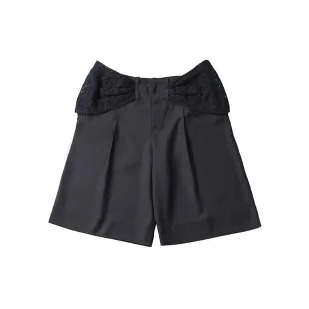 ulika 울리카 상투스 하프 슬랙스 (블랙/m)