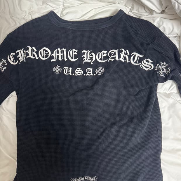 [정품] 가격제시 크롬하츠 와플 롱슬리브 S