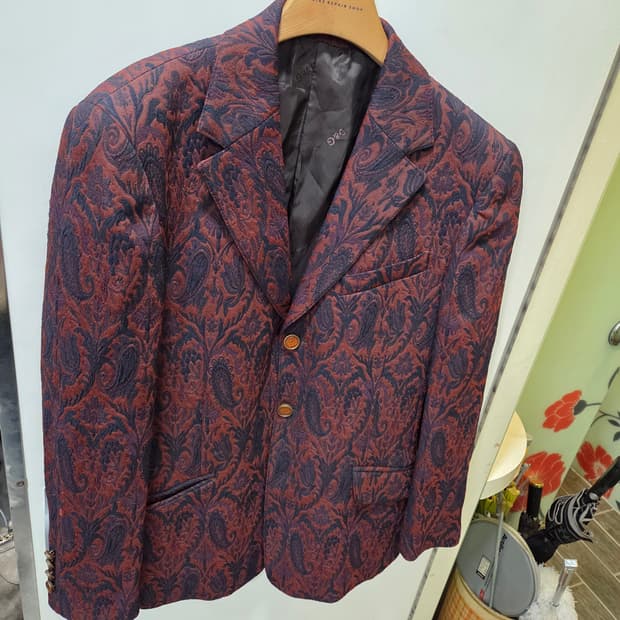 돌체앤가바나 페이즐리 블레이져