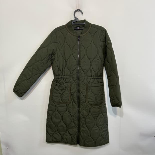 아이더 여성 퀄팅 롱 점퍼 90 새상품급