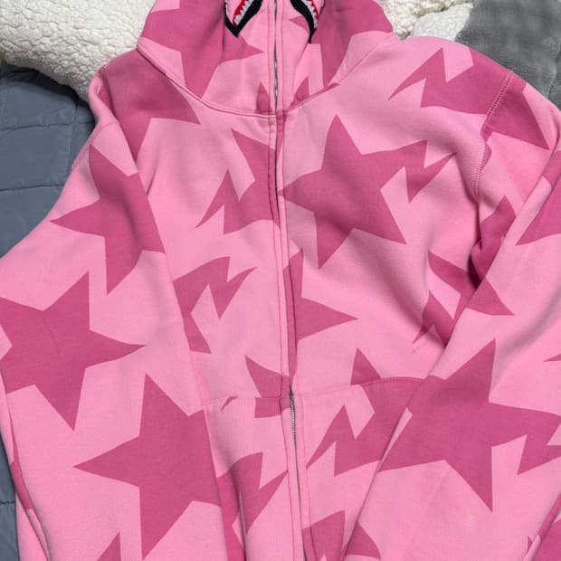 베이프 후드집업 XXL