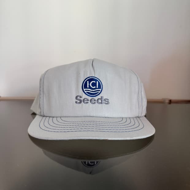 USA seeds 빈티지 모자 볼캡 vintage cap 그레이