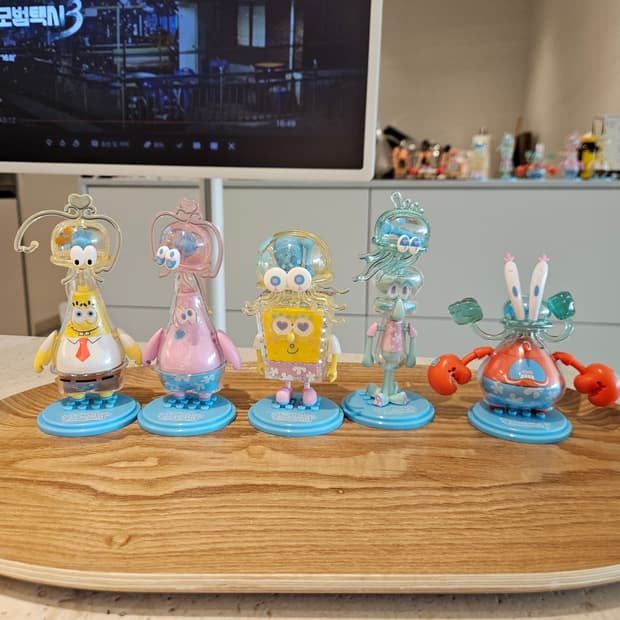 스폰지밥 해파리 피규어 nickelodeon spongebob