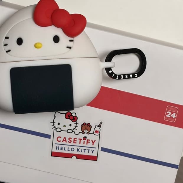 헬로키티 오니기리 에어팟 케이스 케이스티파이