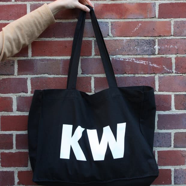 베를린 KW Contemporary Art 캔버스백