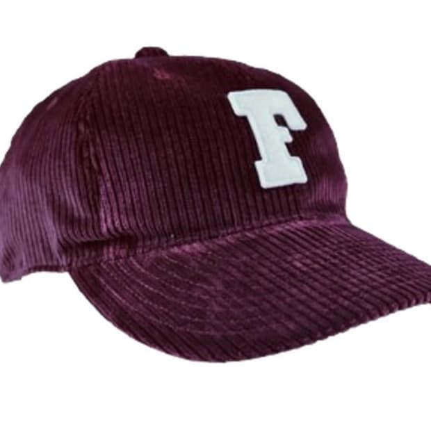 풀카운트 코듀로이 볼캡 버건디