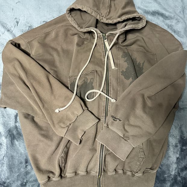 언더마이카 살루드 아카이브 패치 후드집넙 23SS