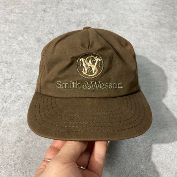 [OS] 90's Smith & Wesson USA 브라운 볼캡