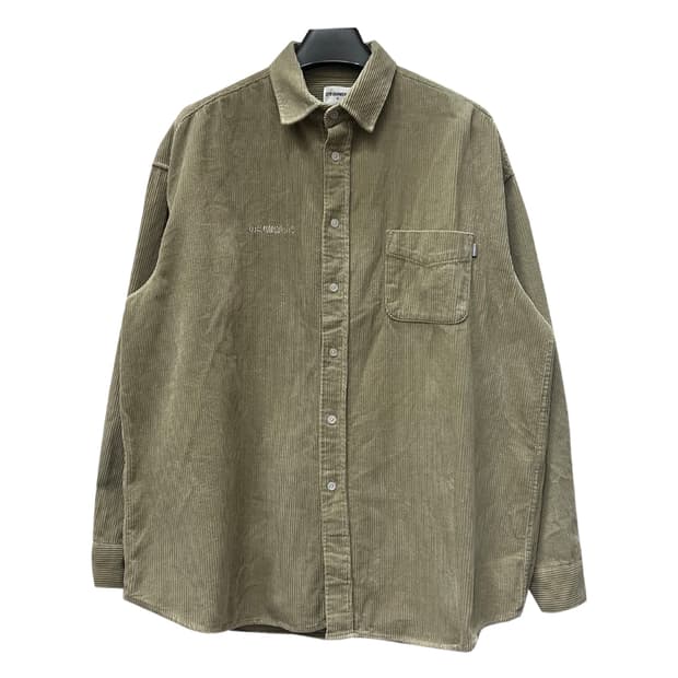 큐티에잇 가먼츠 오버사이즈 코듀로이 셔츠 남방 M~XL