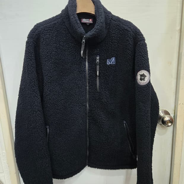 105,XL)) MILLE 밀레 양털 뽀글이 후리스 점퍼!