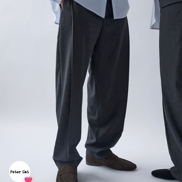 2사이즈)lea boberg DP trousers 차콜