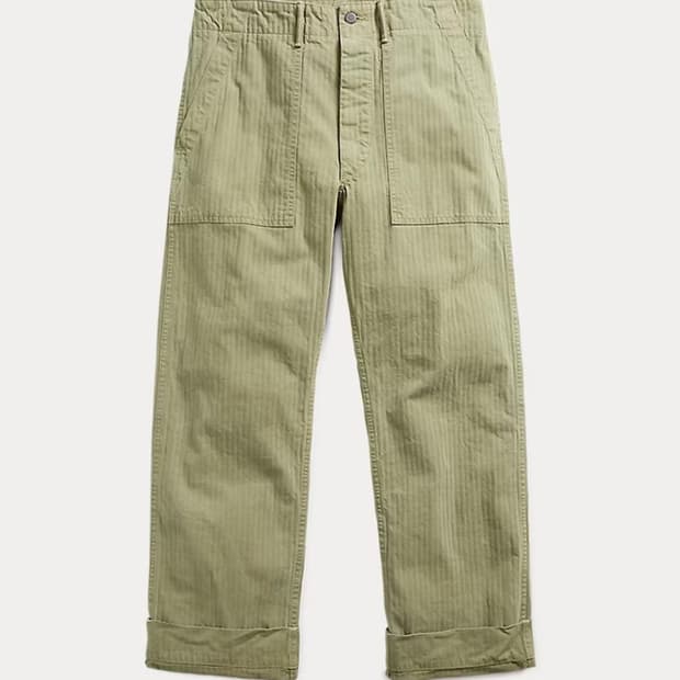 RRL 헤링본 팬츠 31X30