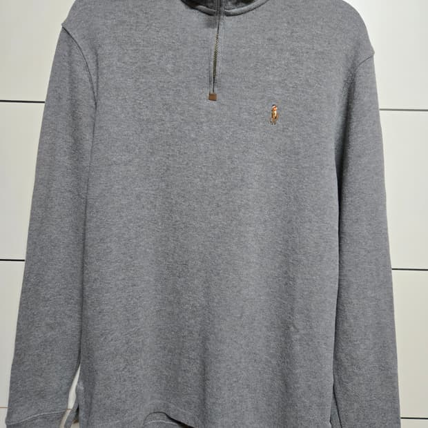 폴로 랄프로렌 신형 큐알인증 정품 남성 하프집업