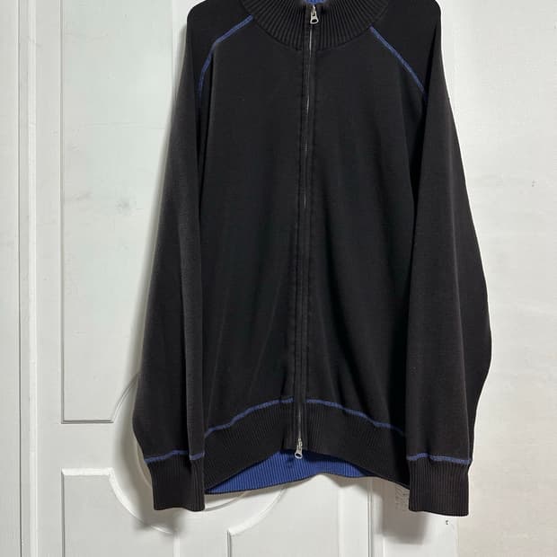 리바이스 코튼 니트집업