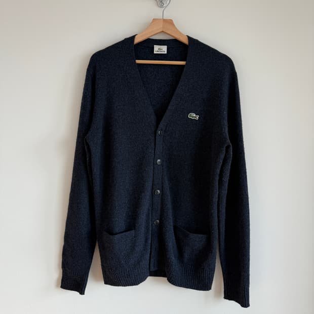 라코스테(LACOSTE) 울 가디건(일판)