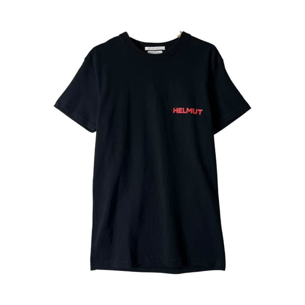 [HELMUT LANG] 헬무트랭 레터링 로고 반팔티셔츠