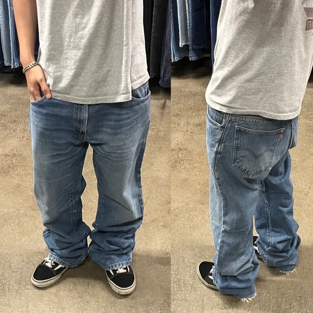 Levis517 리페어 데님 부츠컷 (37“)