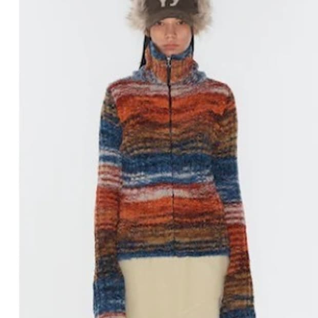 Multicolor Zip Jacket