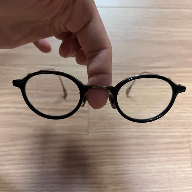 아이반7285 경칩안경 골드블랙