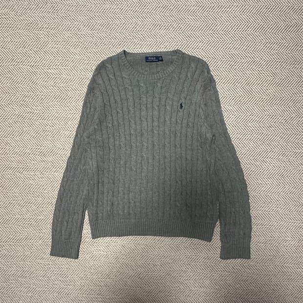 POLO RALPH LAUREN cable knit sweater