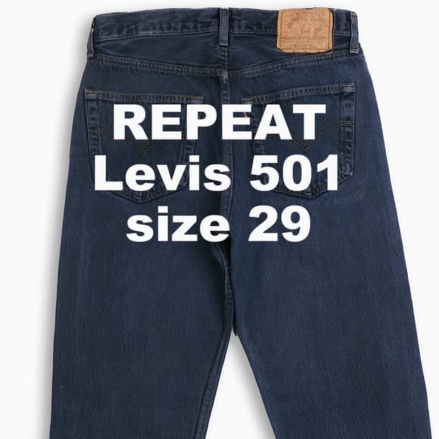 빈티지 리바이스 501 90s USA 29 인치 LV50131201