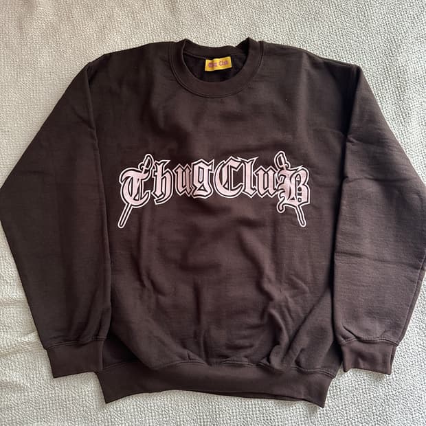 떠그클럽 thug club 맨투맨