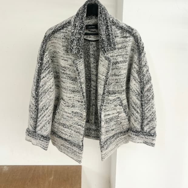 이자벨 마랑 트위드 카라 자켓