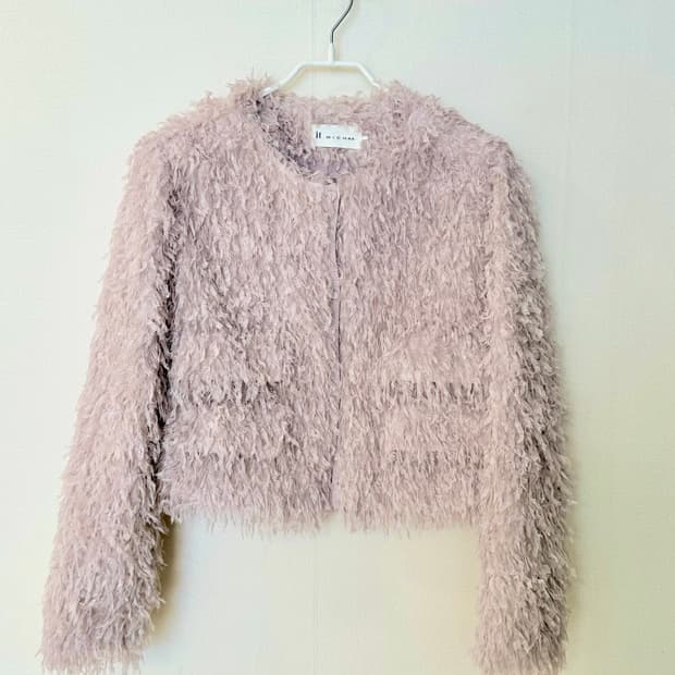 잇미샤 it MAICHAA 프린지 크롭 자켓 55. 구매가 22만원대