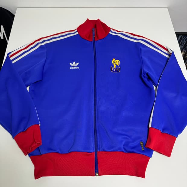 아디다스 프랑스 FFF 트랙탑 100