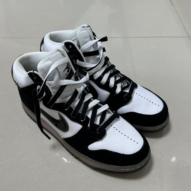 [270] 나이키 덩크하이 슬램잼 클리어블랙