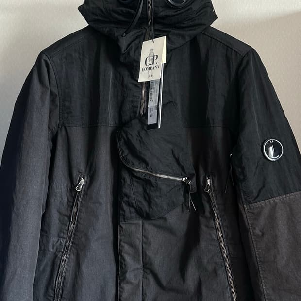 Cp컴퍼니 50fili 비와이 고글자켓 48(100) 블랙