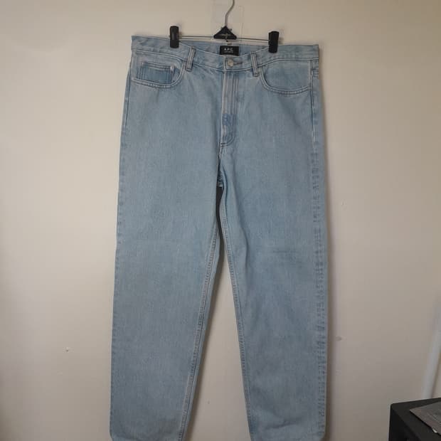 22SS A.P.C. 마틴진 연청 데님팬츠 33"~34"