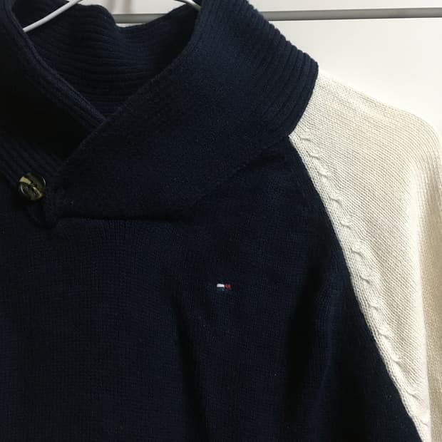 타미힐피거 빈티지 니트